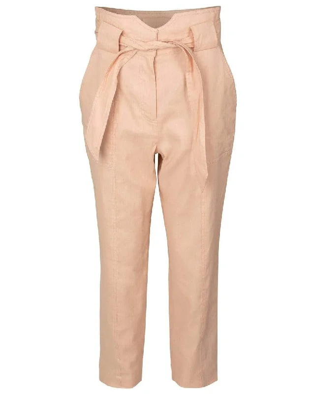 Sandstone Remington Linen Pant Cozy Fitted Pants