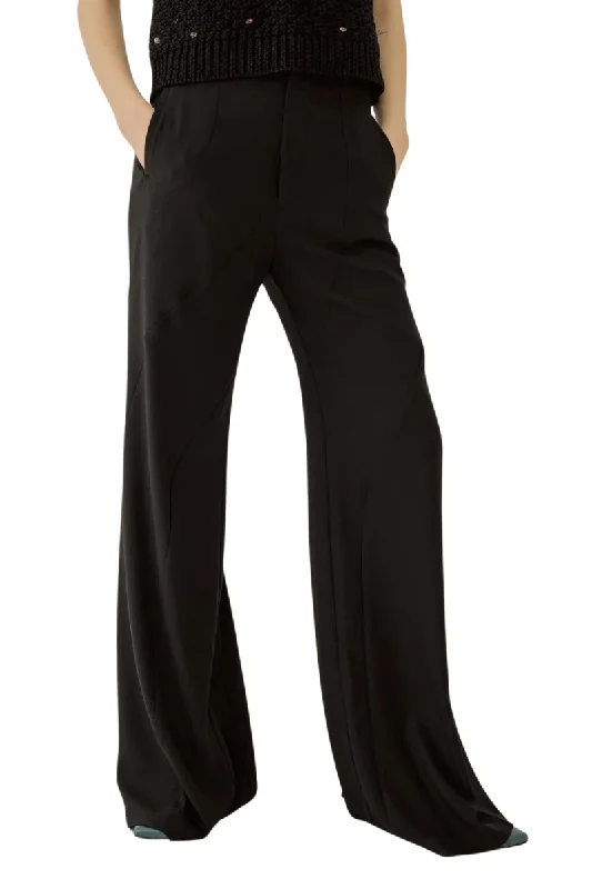 Kirsti Spiral Flare Pants High-Waist Jogger Pants