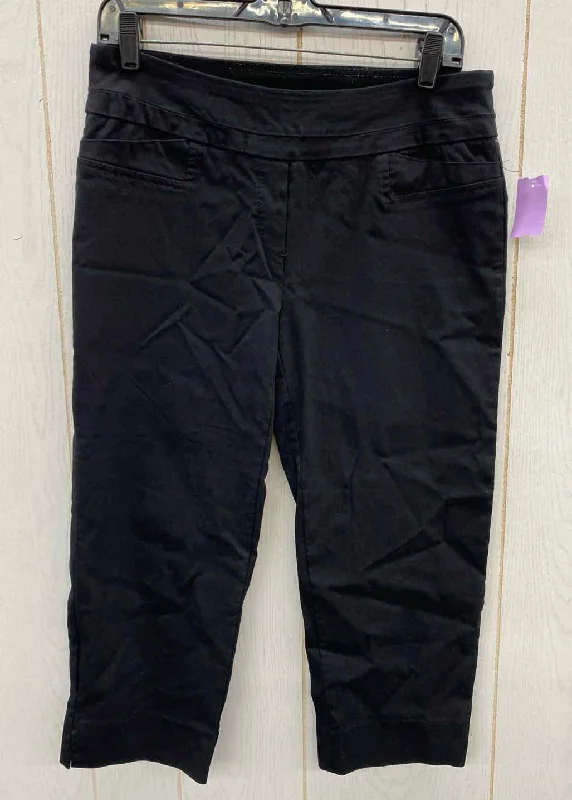 Zac & Rachel Black Womens Size 8 Pants Stylish Harem Pants