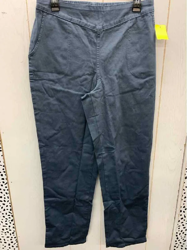 LOGO Blue Womens Size 8/10 Pants Comfortable Jogger Trousers