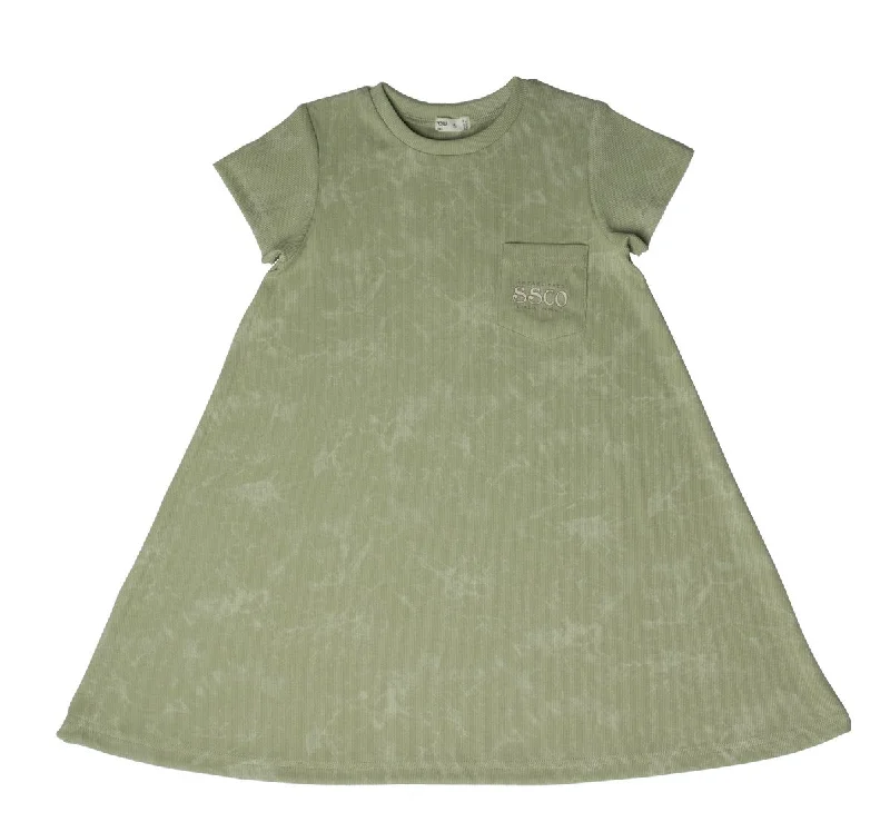 Crew Celery Rib Dress