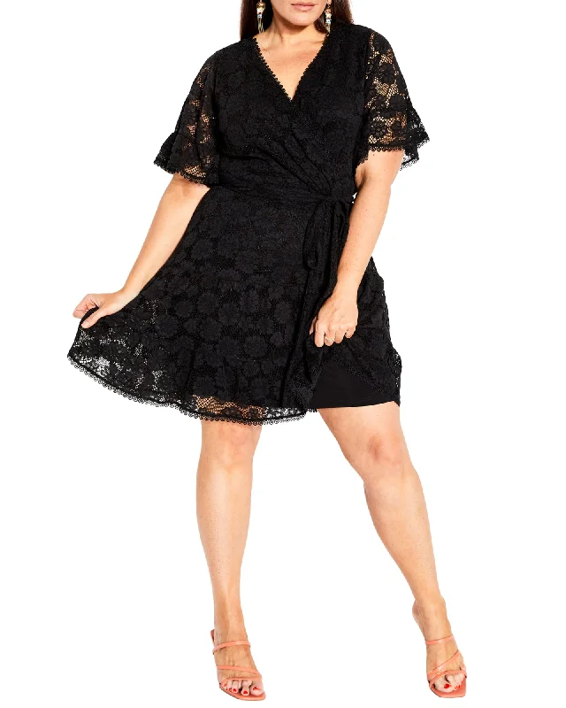 Kareena Garden Kisses Dress | Black