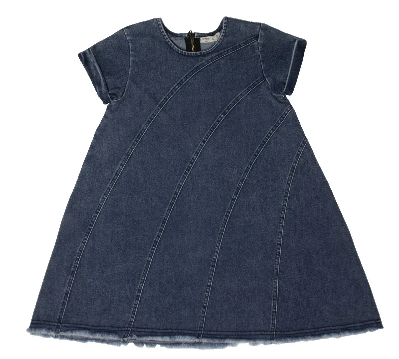 Crew Blue Stitch Patch Dress