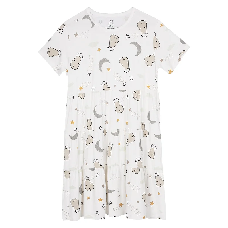 Dress Goodnight Baa Baa White