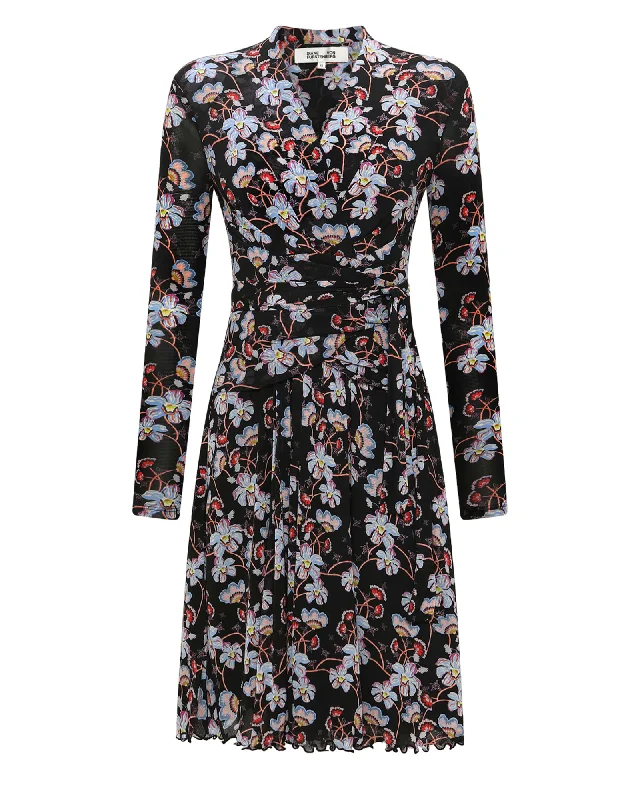 DVF BRENDA DRESS | BLACK