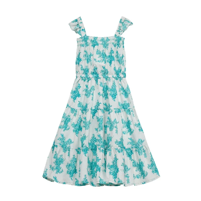C’era Una Volta Green Toile De Jouy Mavy Dress
