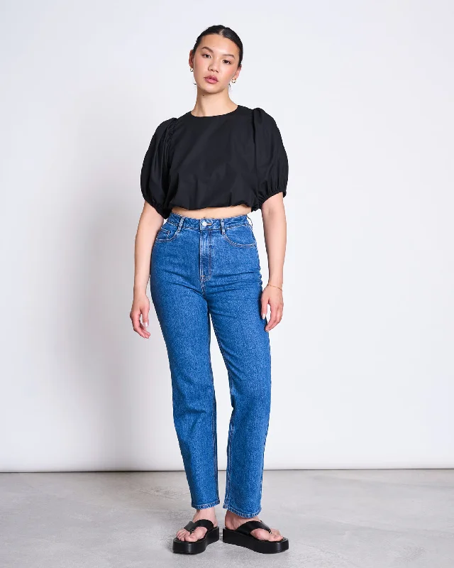 BLOUSE LAIDE BLACK Boho Chic Blouse