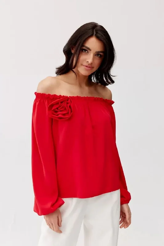 Blouse Roco Fashion Elegant Office Blouse