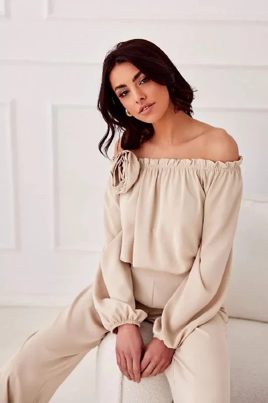 Blouse Roco Fashion Bell Sleeve Blouse