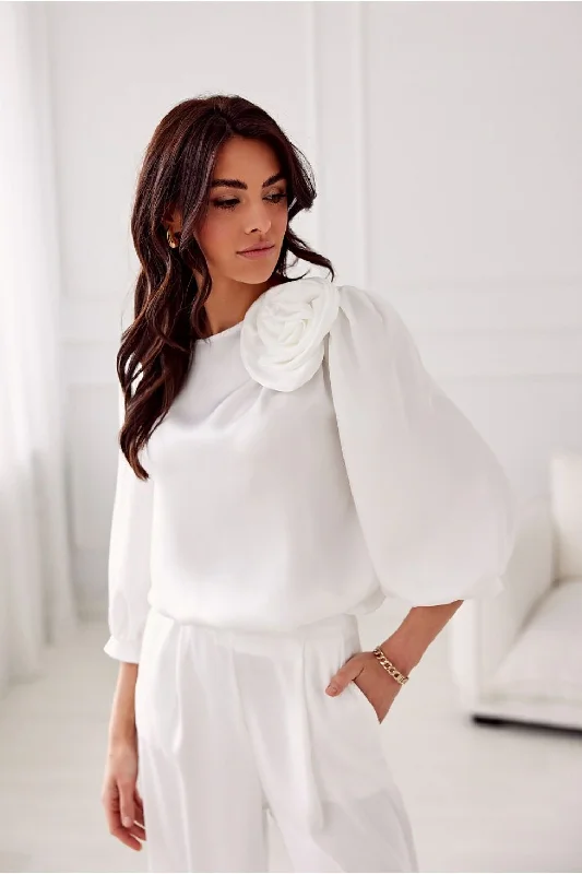 Blouse Roco Fashion Elegant Silk Blouse