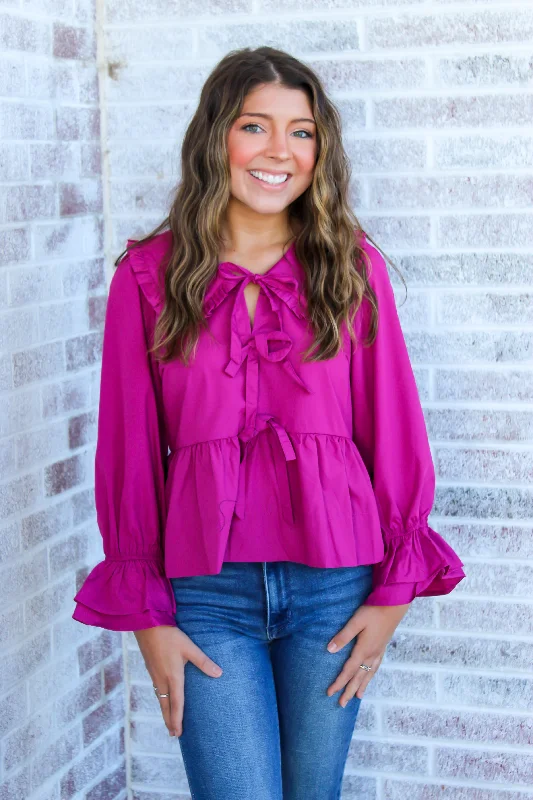 In My Space Collared Blouse Casual Relaxed Fit Blouse