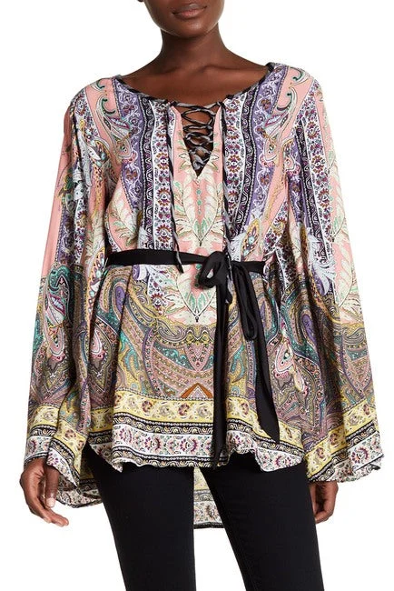 Paisley Power Blouse Office Formal Blouse