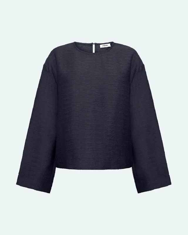 Theas 9831 Blouse - Sky Captain Soft Knit Blouse
