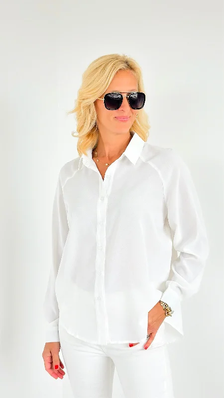 Ocean Breeze Blouse Top Casual Relaxed Blouse