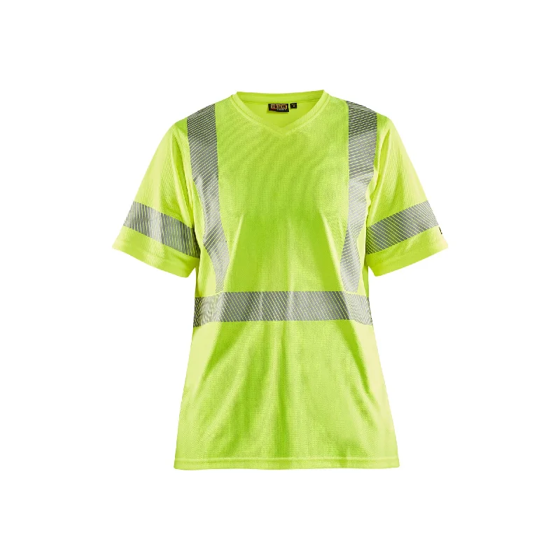 Blaklader 3336 Hi-Vis T-Shirt - Womens (33361013) Mesh Fabric Canvas Fabric Denim Fabric Blaklader 3336 Hi-Vis T-Shirt - Womens (33361013) Mesh Fabric Canvas Fabric Denim Fabric