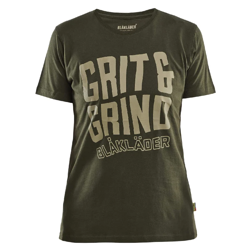 Blaklader 9409 Grit And Grind Womens Cotton T-Shirt (94091042) Layered Multi-layer Single Layer Blaklader 9409 Grit And Grind Womens Cotton T-Shirt (94091042) Layered Multi-layer Single Layer
