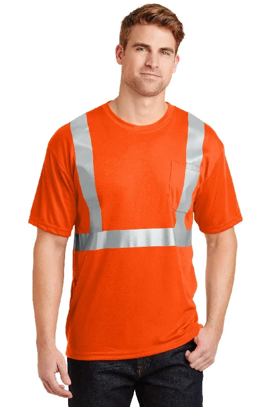 CornerStone - ANSI 107 Class 2 Safety T-Shirt.  CS401 Elasticated Padded Insulated