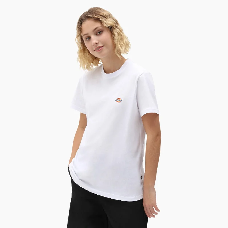 Dickies Women's Mapleton T-Shirt Spandex Blend Rayon Blend Denim Blend