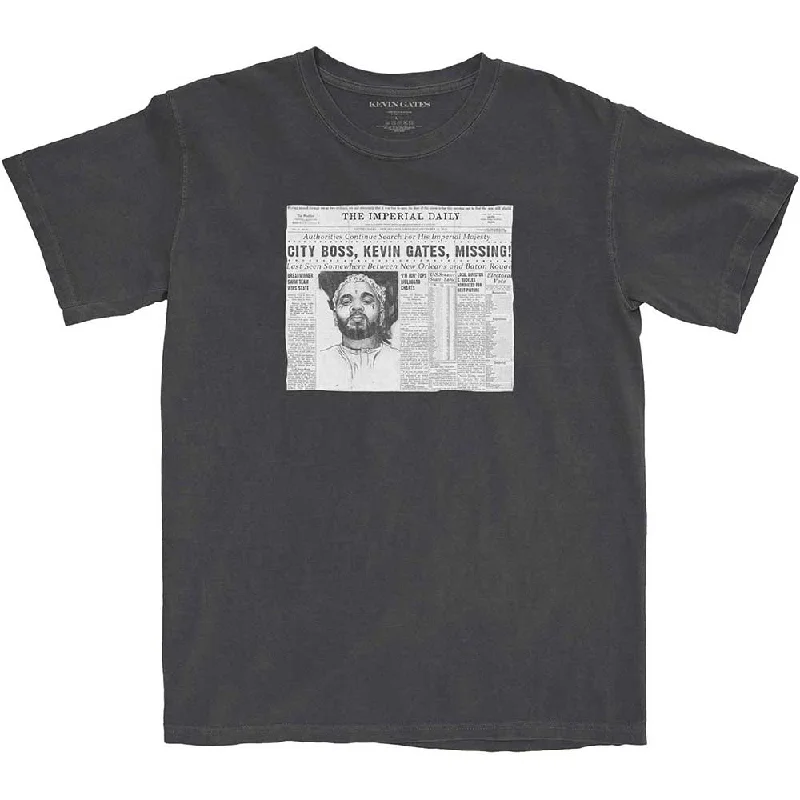 Kevin Gates | Official Band T-Shirt | The Paper Beaded Sequined Faux Fur