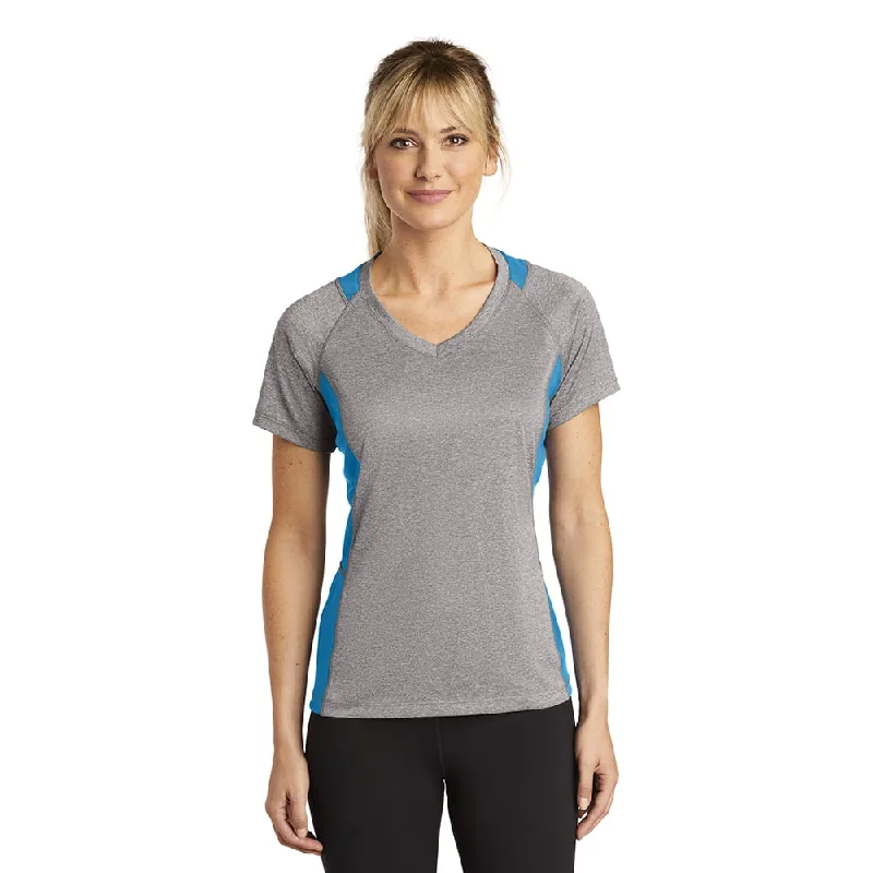 Vintage Heather/Carolina Blue