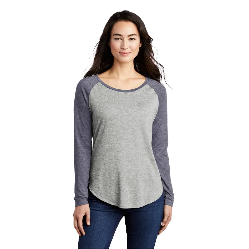 True Navy Heather/Light Grey Heather
