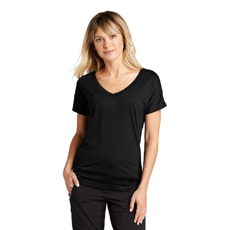 Sport-Tek LST401 PosiCharge Women's V-Neck Dolman Sleeve T-Shirt Spandex Blend Rayon Blend Denim Blend Sport-Tek LST401 PosiCharge Women's V-Neck Dolman Sleeve T-Shirt Spandex Blend Rayon Blend Denim Blend