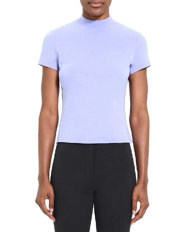 Theory Tiny T-Shirt Welt Pockets Slit Pockets Flap Pockets