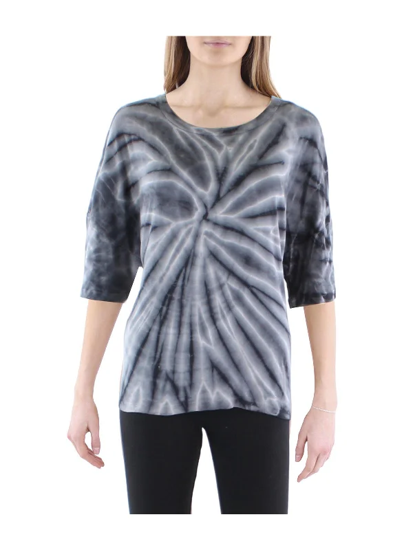 black/tie dye