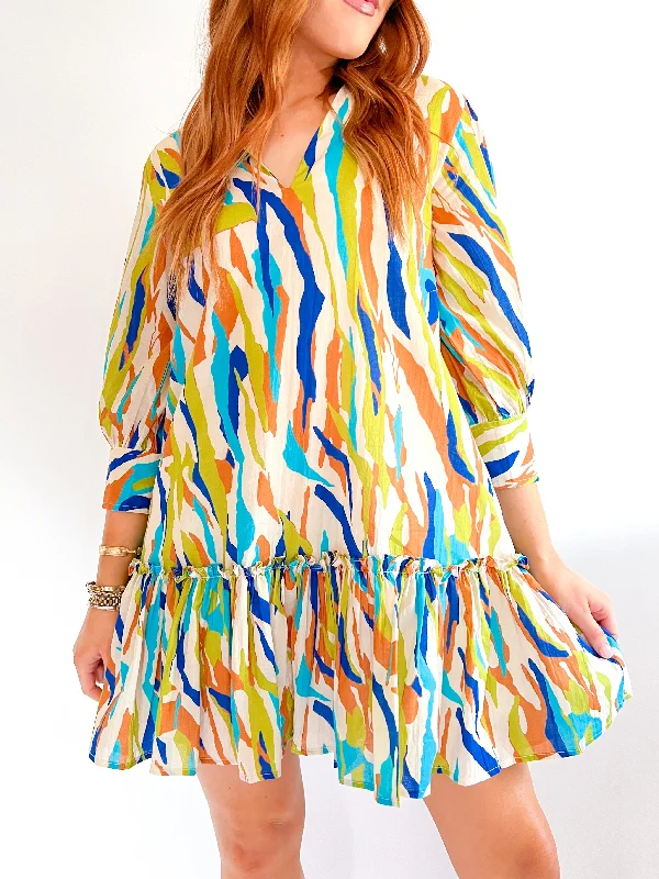 Wild Print Chloe Dress