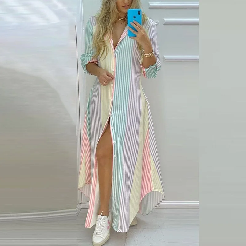 Striped print
