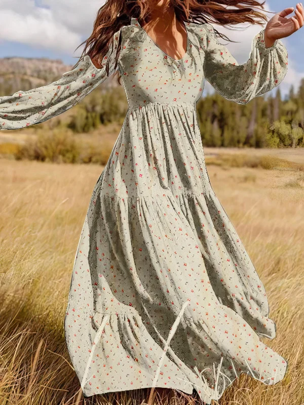 Casual Maxi Dress Stylish Boho Maxi Dress