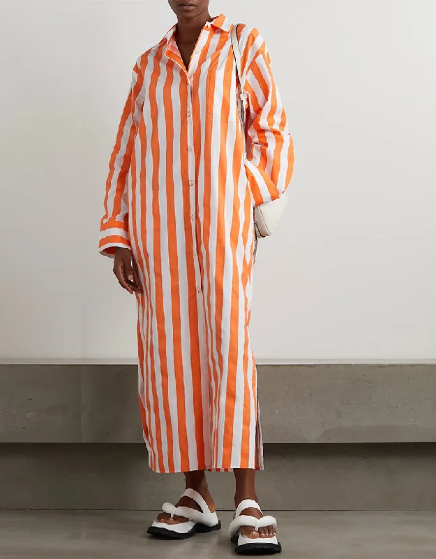 Designer Party Wear Maxi Dress Orange Rayon Blend Maxi Dress Chic Sleeveless Maxi Dress