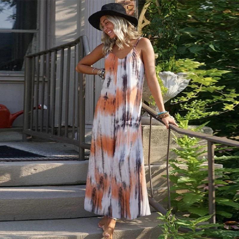Zjkrl - Femme Casual Long Summer Dress Printing Fashion Pad Dyeing Strapless Loose Women's One Piece Dress Oversized Gothic Maxi Dress Classic Strapless Maxi Dress Zjkrl - Femme Casual Long Summer Dress Printing Fashion Pad Dyeing Strapless Loose Women's One Piece Dress Oversized Gothic Maxi Dress Classic Strapless Maxi Dress