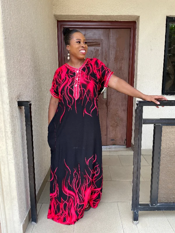 Esther Maxi Dress Cozy Ruffle Sleeve Maxi Dress