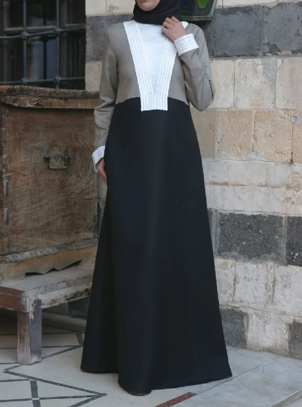 Rufaydah Maxi Dress Fashionable Button-Down Maxi Dress