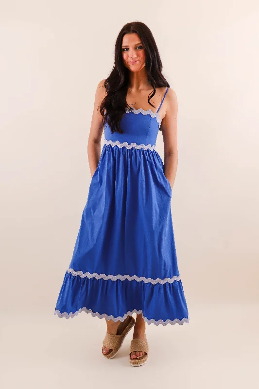 See The Better Side Maxi Dress-Blue Elegant Wraparound Maxi Dress
