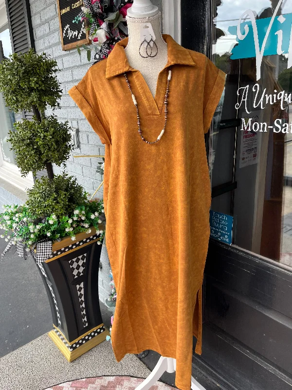 Washing Cotton Maxi Dress Trendy Printed Maxi Dress
