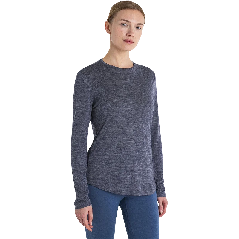 Women's Merino 125 Cool-Lite Sphere III Long Sleeve Tee Terry Blend Velvet Blend Canvas Blend Women's Merino 125 Cool-Lite Sphere III Long Sleeve Tee Terry Blend Velvet Blend Canvas Blend