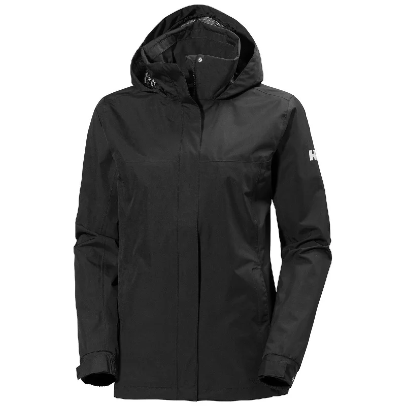 Helly Hansen Women's Black Aden Jacket Insulated Jacket Fitted Jacket Loose Jacket