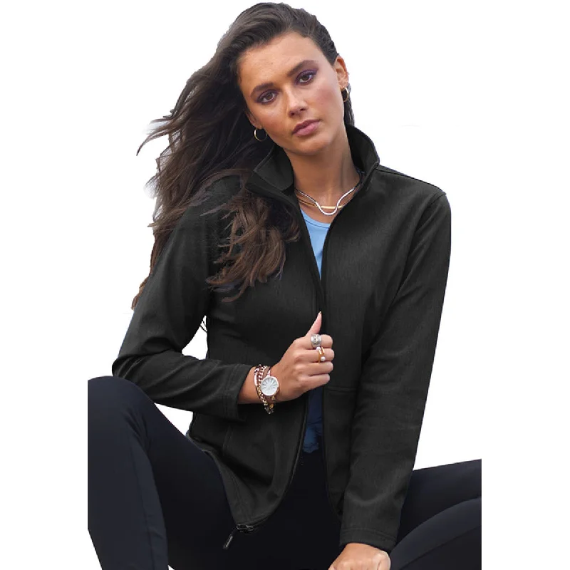Edwards Women's Black Lightweight Soft Shell Jacket Faux Fur Fabric Real Fur Fabric Shearling Fabric Edwards Women's Black Lightweight Soft Shell Jacket Faux Fur Fabric Real Fur Fabric Shearling Fabric