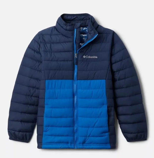 Columbia Youths Powder Lite Jacket Tailored Jacket Straight Jacket A-Line Jacket