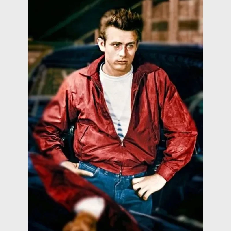 James Dean Rebel Without A Cause Red Jacket Lace Jacket Ribbed Jacket Sequined Jacket James Dean Rebel Without A Cause Red Jacket Lace Jacket Ribbed Jacket Sequined Jacket