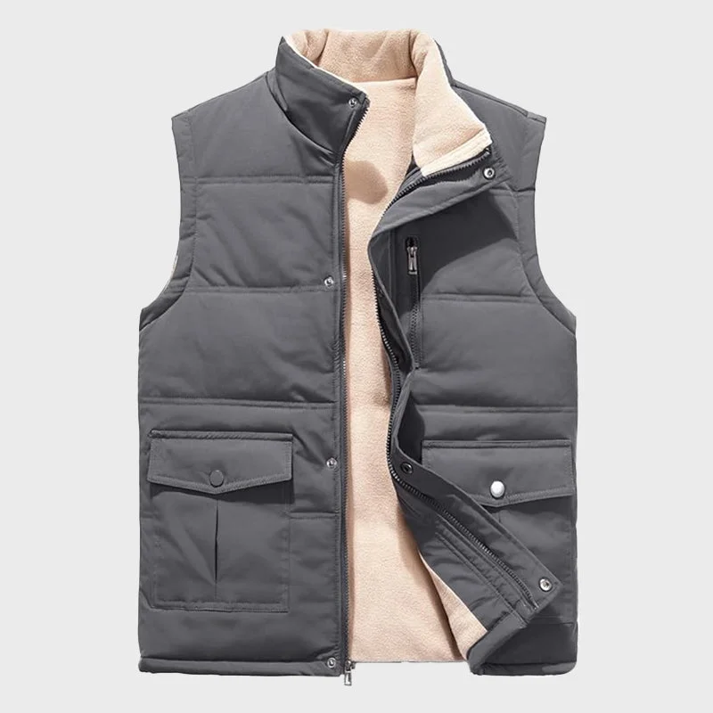 Men's Winter Puffer Fleece Lined Quilted Vest Casual Sleeveless Jacket Denim Jacket Leather Jacket Suede Jacket Men's Winter Puffer Fleece Lined Quilted Vest Casual Sleeveless Jacket Denim Jacket Leather Jacket Suede Jacket