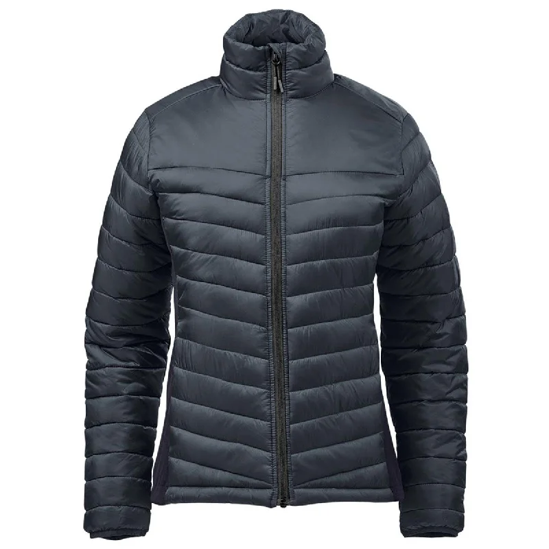 Stormtech Women's Indigo/Midnight Montserrat Thermal Jacket Belted Jacket Elasticated Jacket Padded Jacket Stormtech Women's Indigo/Midnight Montserrat Thermal Jacket Belted Jacket Elasticated Jacket Padded Jacket