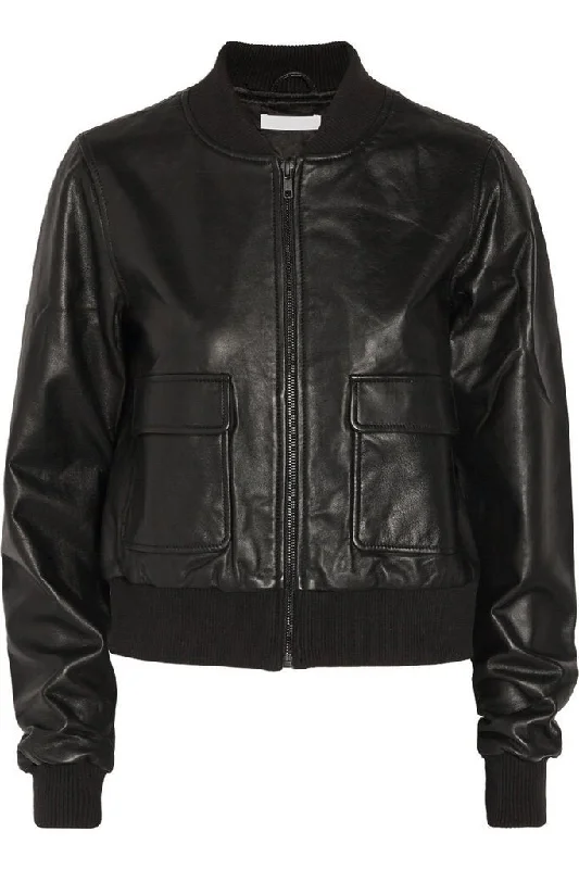 Super Barry Women Bomber Black Leather Jackets Appliqued Jacket Beaded Jacket Sequined Jacket Super Barry Women Bomber Black Leather Jackets Appliqued Jacket Beaded Jacket Sequined Jacket