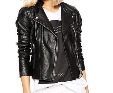 Super Black Women Biker Leather Jackets Embroidered Jacket Appliqued Jacket Beaded Jacket Super Black Women Biker Leather Jackets Embroidered Jacket Appliqued Jacket Beaded Jacket