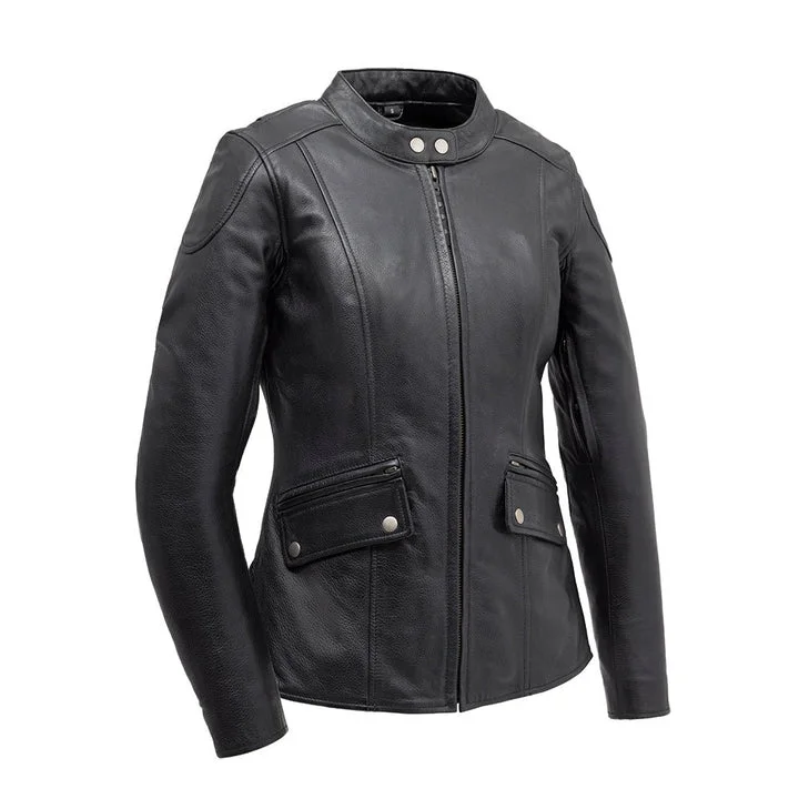 Women's Jewel Leather Jacket Corduroy Jacket Velvet Jacket Brocade Jacket