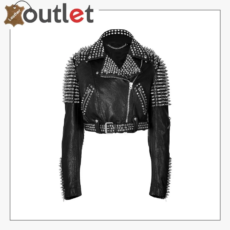 World Ends Britney Spears Studded Leather Jacket Trench Coat Raincoat Waterproof Jacket World Ends Britney Spears Studded Leather Jacket Trench Coat Raincoat Waterproof Jacket