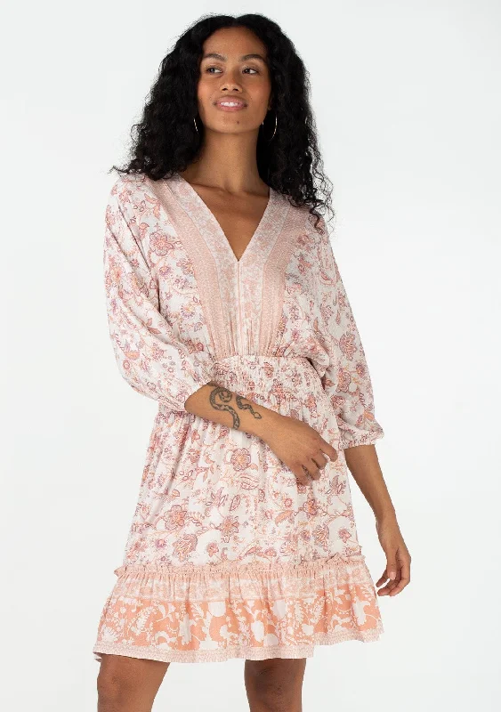 Desert Springs Mini Dress Stylish Plaid Mini Dress