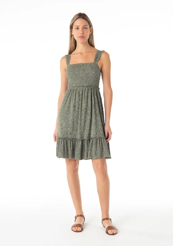 Nadine Mini Dress Trendy Wraparound Mini Dress